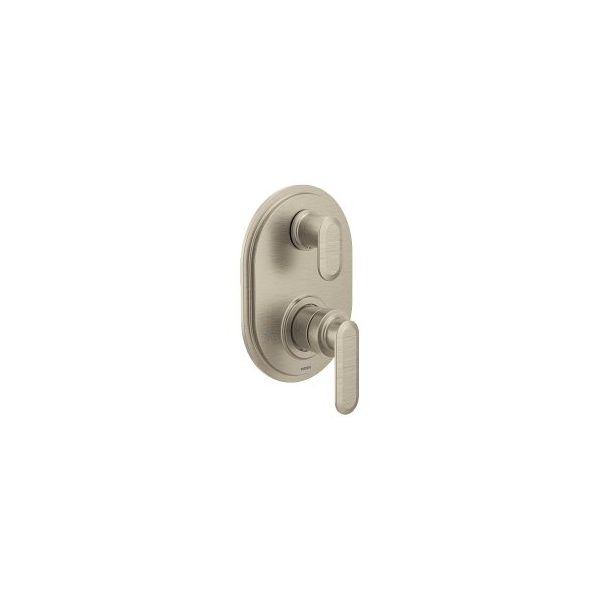 Greenfield M-CORE Transfer Valve Only Trim in Brushed Nickel
